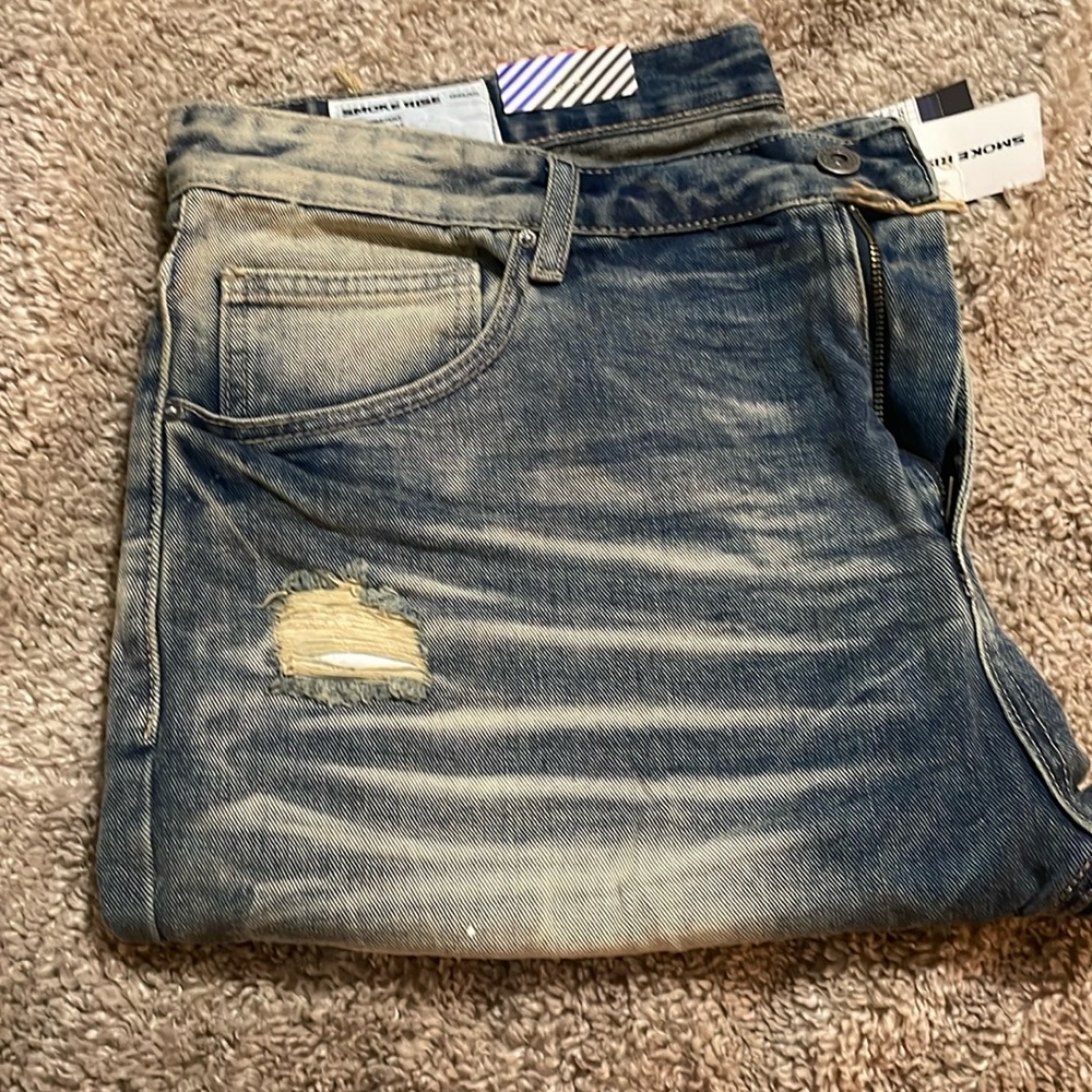 Jean shorts size 42  brand new never worn